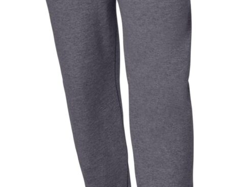 Hanes Mens EcoSmart Best Sweatpants, Athletic Lounge Pants with Cinched Cuffs, 1 Or 2 Pack