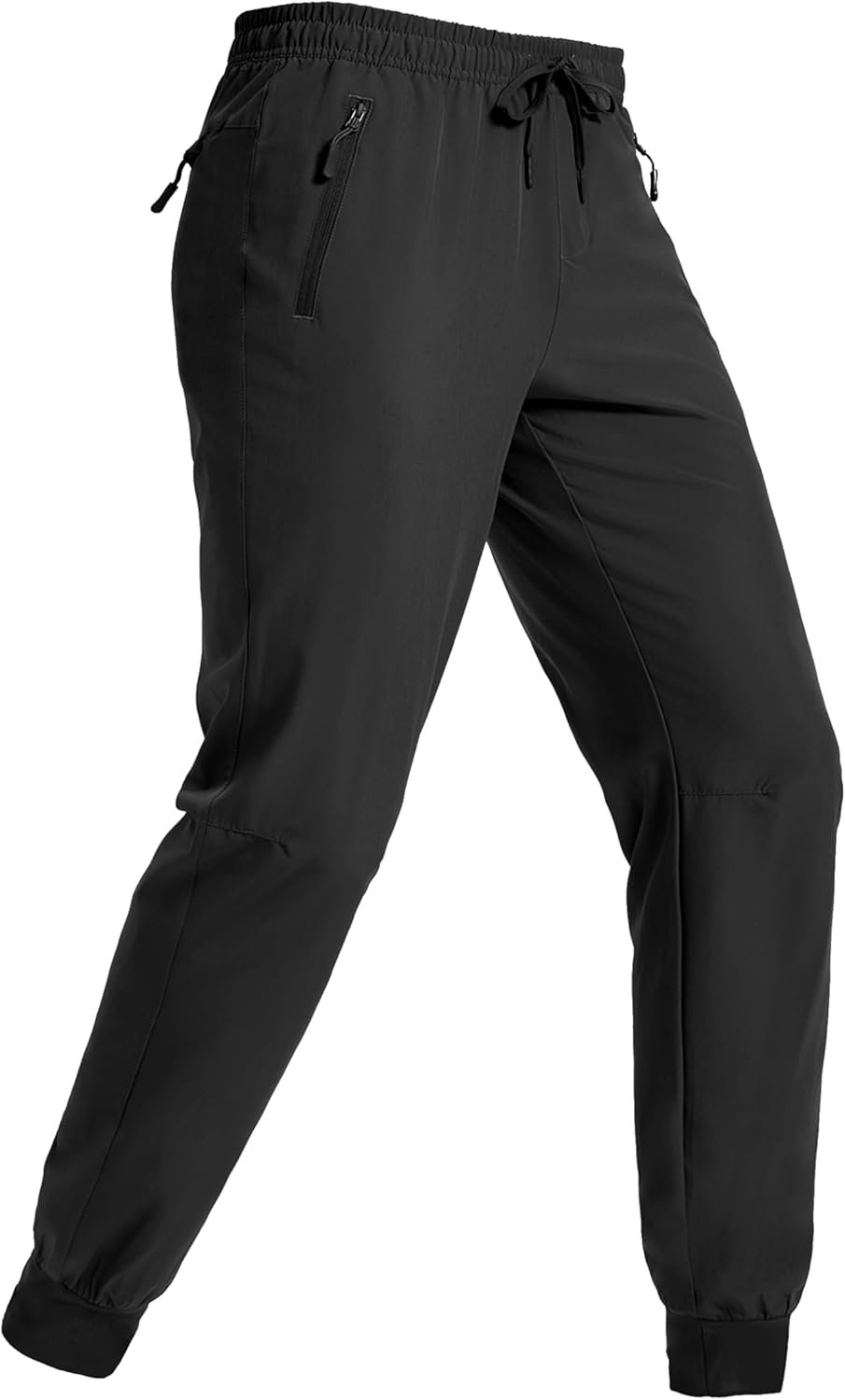 MAGNIVIT Men’s Sweatpants with 3 Zipper Pockets Athletic Workout Lightweight Pants Quick Dry Running Joggers for Men