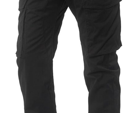 ITALYMORN Black Cargo Joggers for Men Elastic Waist Cargo Pants Casual Khaki Joggers with Pockets