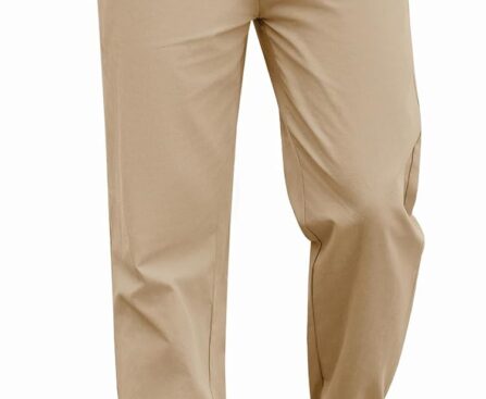 COOFANDY Men’s Casual Joggers Pants Cotton Elastic Waist Drawstring Chino Pants Hiking Outdoor Track Sweatpants