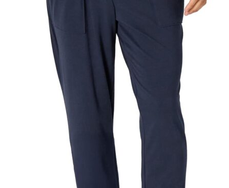 Amazon Essentials mens Knit Cotton Blend Jogger Pajama Pants