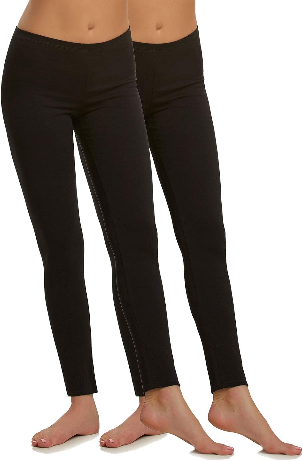 Felina Cotton Modal Leggings – Cotton Leggings for Women – Extra Lightweight
