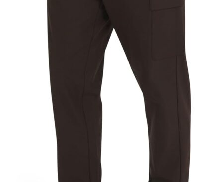 Quiksilver Men’s Regular Fit Active Performance Midweight Cargo Woven Jogger Pants (S-XL)