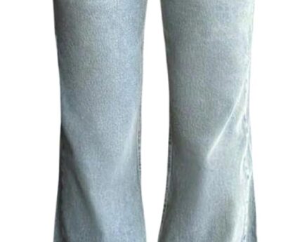 GORGLITTER Girl’s Baggy Jeans Cute Low Rise Wide Leg High Waisted Denim Pants Bottoms Trouser with Pockets Casual