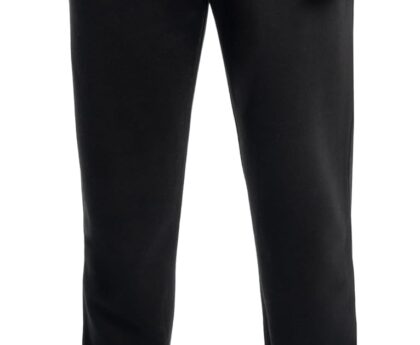 Fruit of the Loom Mens Eversoft Fleece Open Bottom Sweatpants with Pockets, Relaxed Fit, Moisture Wicking, Breathable