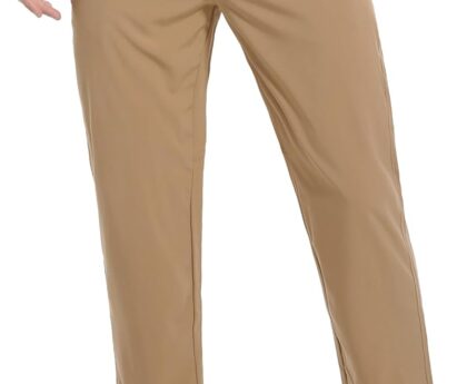 WENRONSTA Men’s Lightweight Hiking Pants Quick Dry Water Resistant Breathable Athletic Running Jogger Track Active Sweatpants