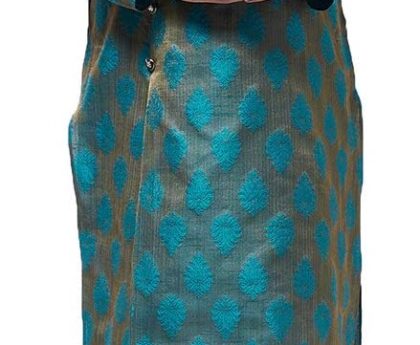 Sojanya (Since 1958 Men’S Jacquard Silk Kurta & Churidar Pyjama Set