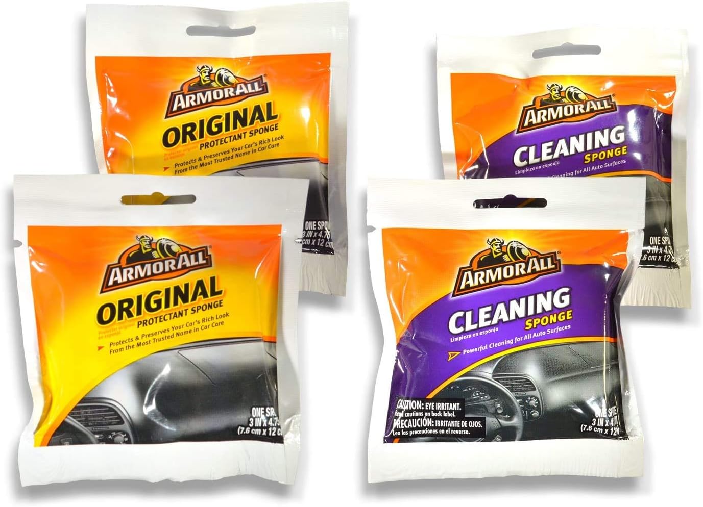 Armor All Cleaning Kit with Four Armor All Sponge’s