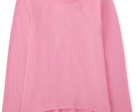 The Children’s Place Girls’ High Low Basic Layering Tee