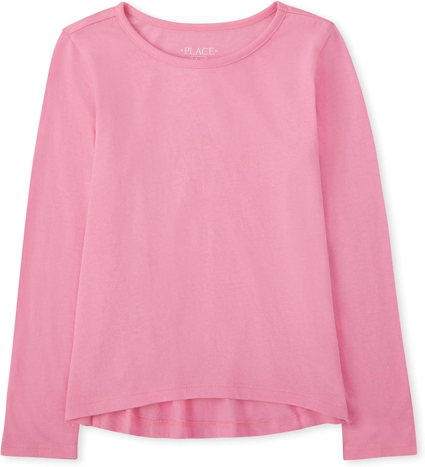 The Children’s Place Girls’ High Low Basic Layering Tee
