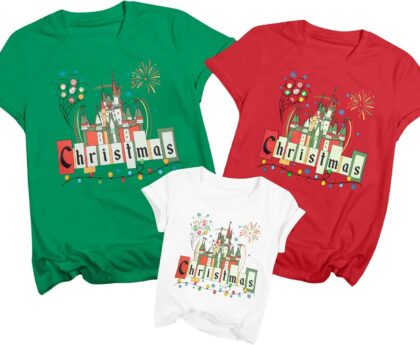 Matching Christmas Shirts Magical Family Shirts Matching 2025 Vacation Matching Outfits Merry Christmas Clothes