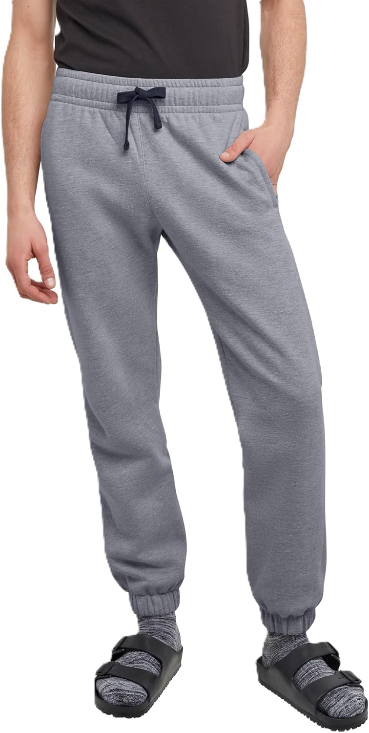Hanes Originals Men’s Jogger Sweatpants, Heavyweight Fleece Joggers with Pockets, 30″ Inseam