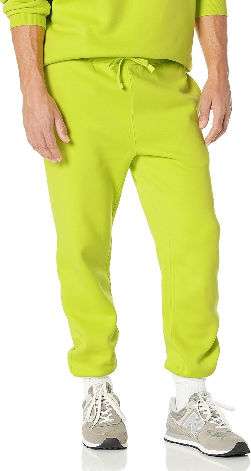 Amazon Essentials Relaxed-Fit Sweatpants for Men – Closed-Bottom, Big & Tall Options