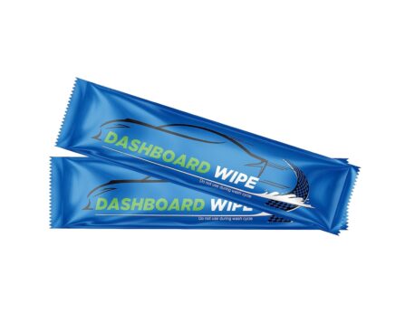 Diamond Wipes Car Wash Wipes with Refreshing Lemon Scent, Pack of 50 Individually Wrapped Wipes, Dashboard Car Accessories Travel Essentials