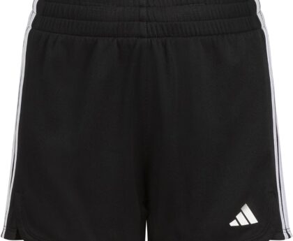 Adidas Girls’ 3-Stripes Mesh Shorts