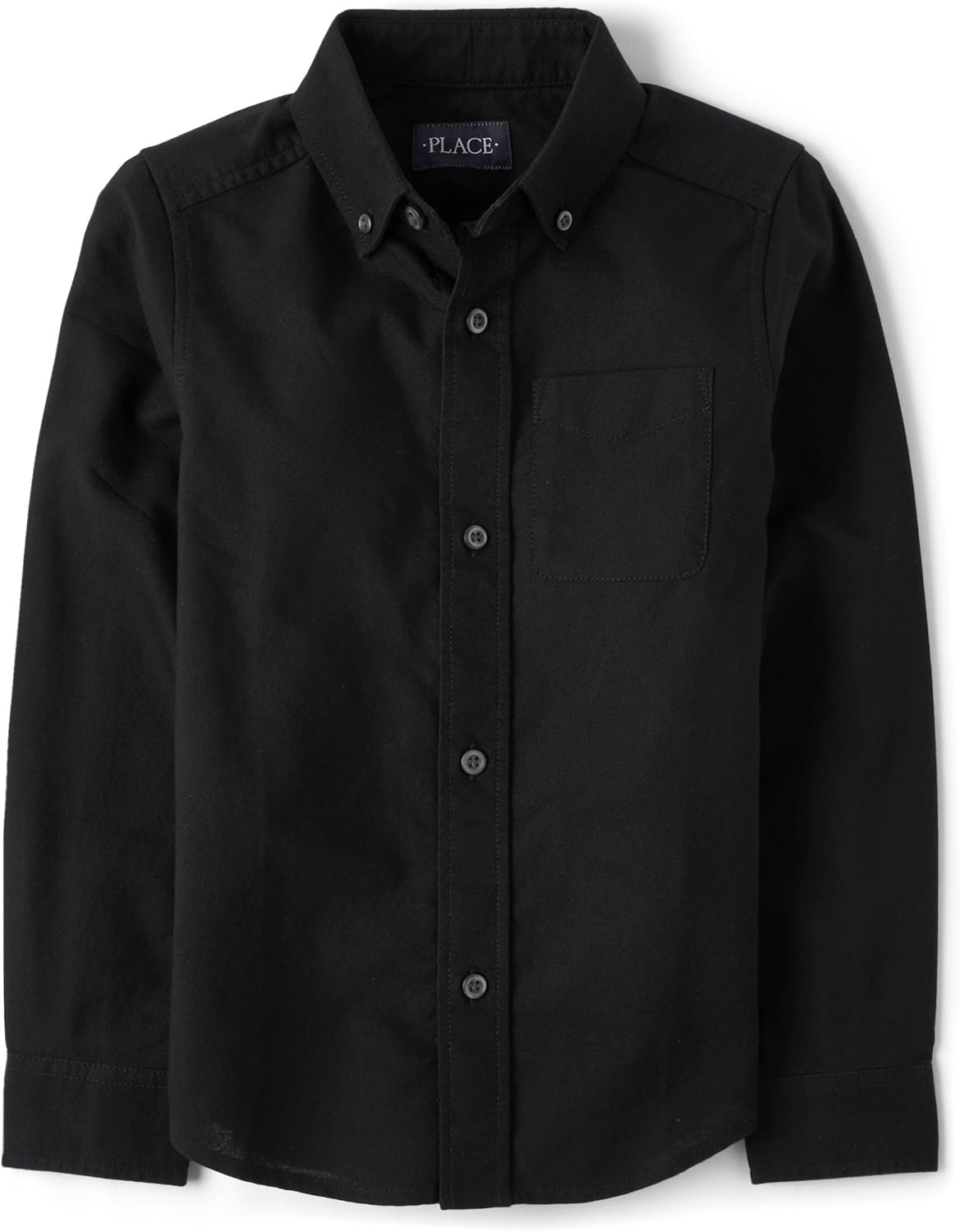The Children’s Place Boys Long Sleeve Oxford Button Down Shirt