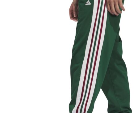 adidas Mens Essentials Color Block Tricot Track Pants