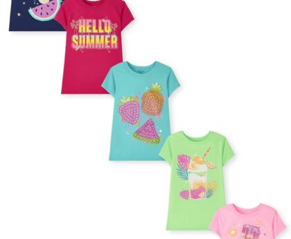 The Children’s Place Boys’ Birthday Dude Graphic Tee