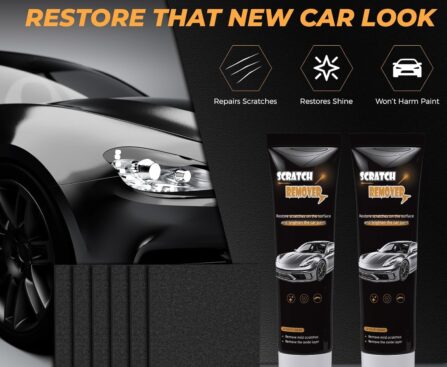 MALOK Car Scratch Remover Upgrade Magic Nano Sparkle Cleaning Cloth for Minor Car Paint Scratch