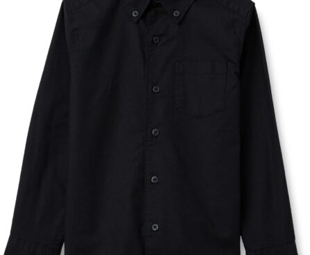 Amazon Essentials Boys Long Sleeve Oxford Button Down Shirt