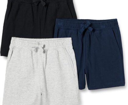 Amazon Essentials Boys Cotton Jersey Shorts