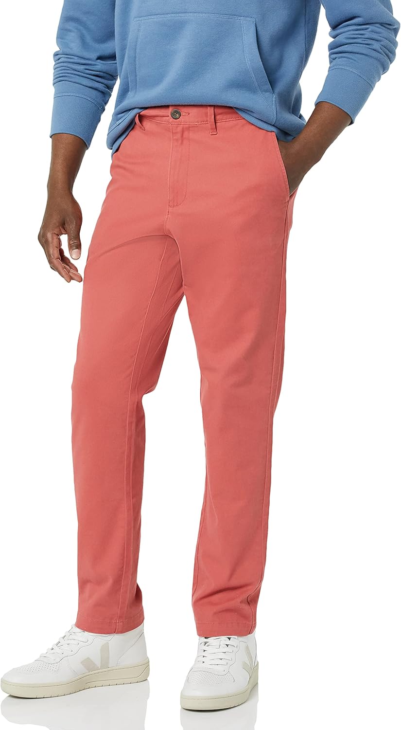 Amazon Essentials Mens Athletic-Fit Casual Stretch Chino Pant (Available in Big & Tall)