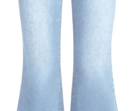 GORGLITTER Girl’s Jeans Flare Bell Bottom Cute High Waist Denim Pants with Pockets Dressy 2025