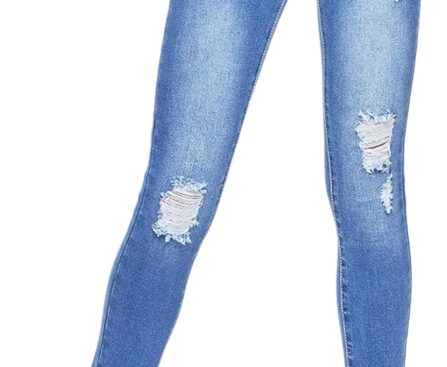 YMI Girls Girls Sustainable Wannabettafit 3-Button Skinny Jeans