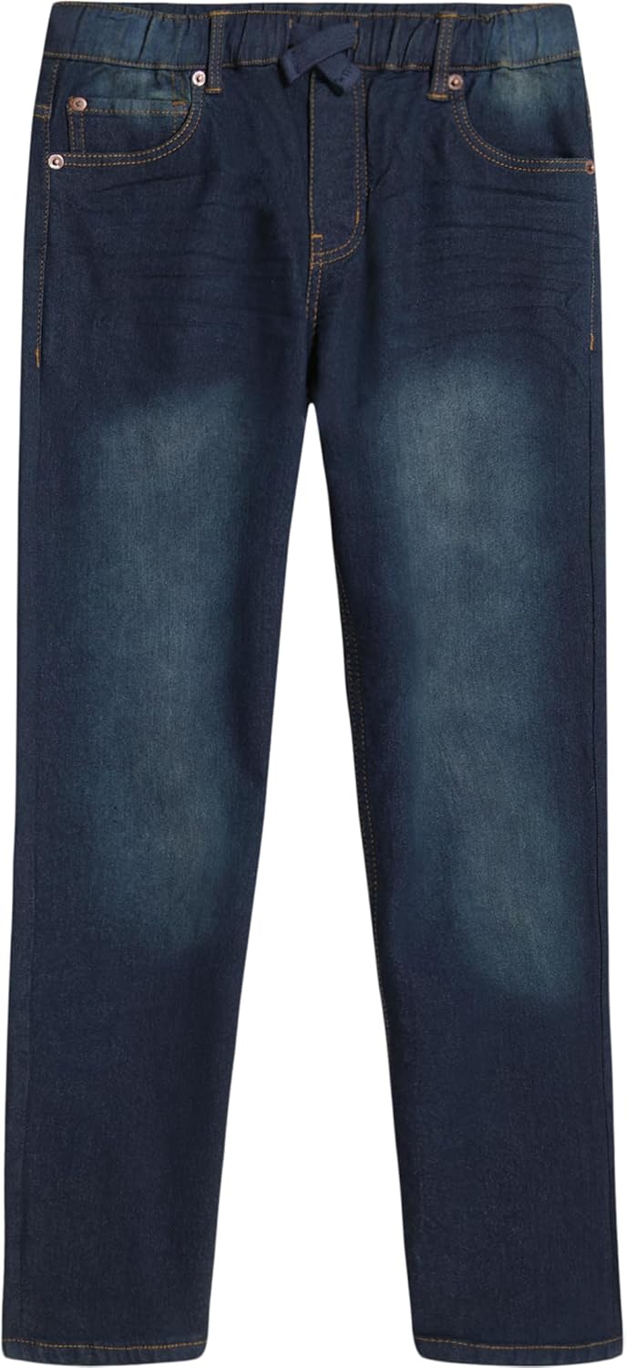 Lucky Brand Pull-on Stretch Denim Jeans, 5-Pocket Style & Drawstring Closure