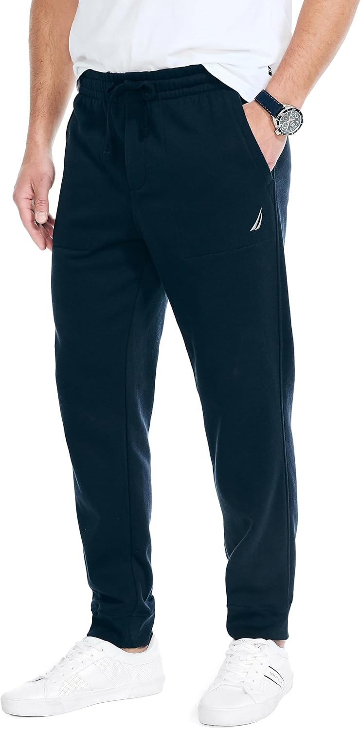 Nautica Men’s Anchor Fleece Basic Joggers