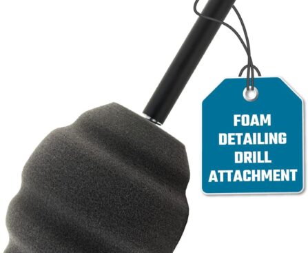 Chemical Guys Ball Buster Wheel and Rim Polisher System – Drill Attachment for Safe and Easy Cleaning of Wheels, Rims, and Hard-to-Reach Areas on Cars, Trucks, SUVs, RVs, and Motorcycles