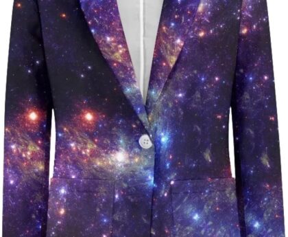 Men’s Casual Blazer Long Sleeve Suit Jackets Sports Coats One Button Business Jacket with Pocket S-5XL