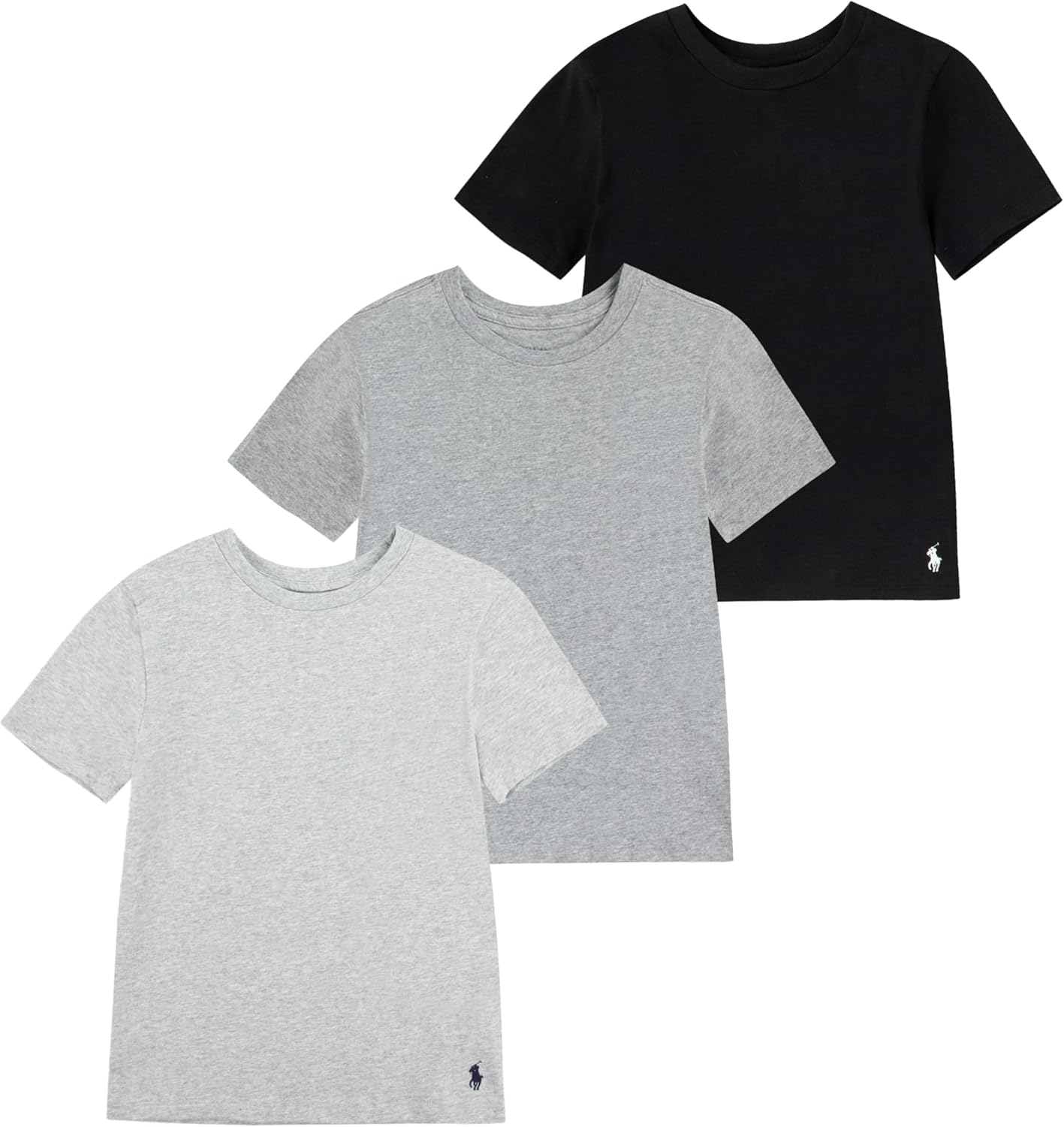 POLO RALPH LAUREN Boys’ Multi-Pack Short Sleeve Undershirt