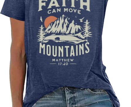 BLACKOO Women Graphic T-Shirts Cute Tees Summer Causal Tops