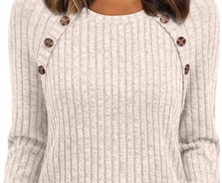 LILLUSORY Womens Tops Long Sleeve Shirts Fall Lightweight Sweaters