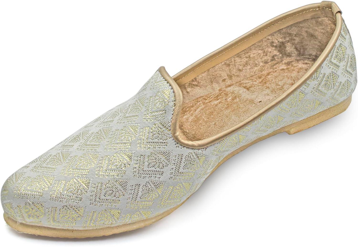 Chandrakala Punjabi Jutti for Men’s Shoes Wedding Khussa Traditional Handmade Ethnic Loafers (MF106-P)