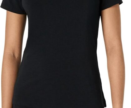 Amazon Essentials Women’s Active Soft Cotton Regular Fit Crewneck Short Sleeve Lightweight Yoga Workout T-Shirt