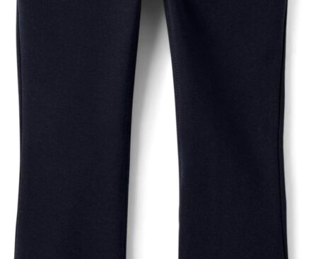 The Children’s Place Girls’ Uniform Ponte Flare Leg Pants