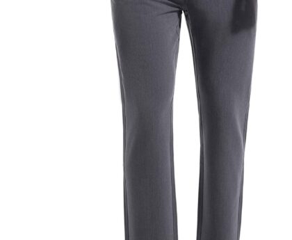Dress Pants for Short Men 28 Inch Inseam Slim Fit Formal Slacks Lightweight Suit Pants Business Office Work Trousers