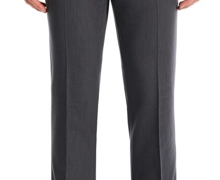 Perry Ellis Portfolio Men’s Modern Fit Solid Stretch Resolution Dress Pant