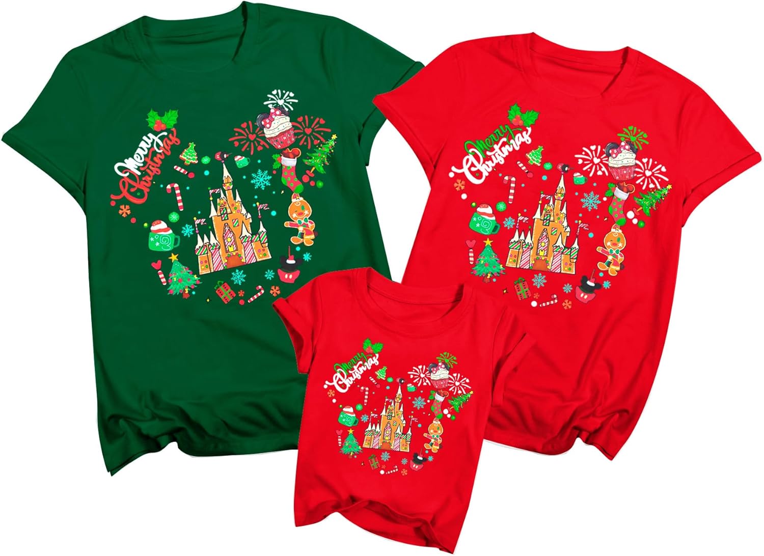 Christmas Matching Family Shirts Family Matching Outfits Merry Christmas Magical Tshirt Xmas Holiday Vacation Tee Tops