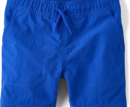 The Children’s Place Boys Quick Dry Pull on Jogger Shorts