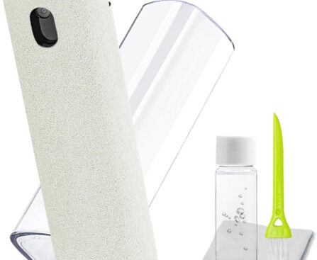 walrfid Car Screen Cleaner Spray, Electronic Touchscreen Mist Cleaning Brush Kit for TV, Laptop, iPad, iPhone, Cellphone, MacBook Pro, Tablet, PC, Computer, Monitor, LCD Screens, Eyeglasses – Cream