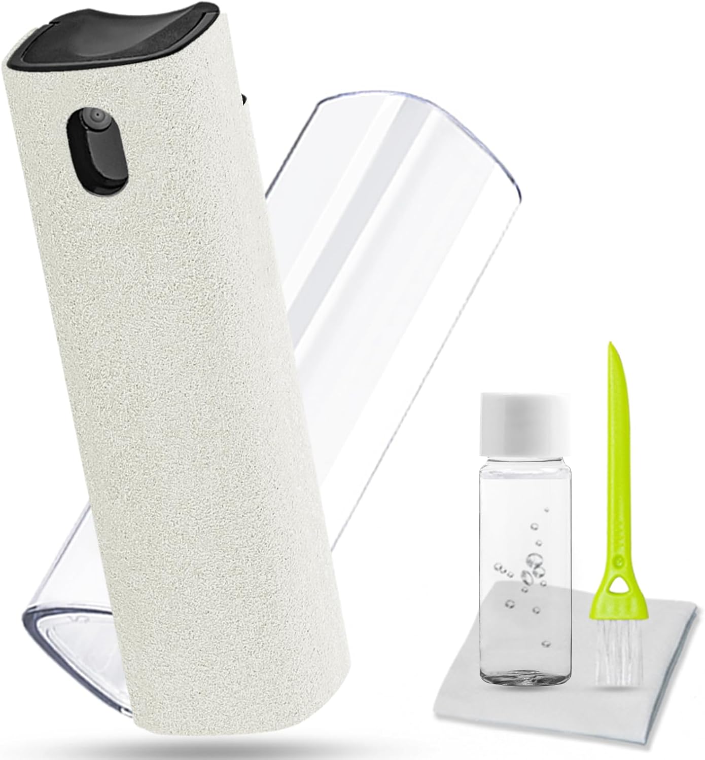 walrfid Car Screen Cleaner Spray, Electronic Touchscreen Mist Cleaning Brush Kit for TV, Laptop, iPad, iPhone, Cellphone, MacBook Pro, Tablet, PC, Computer, Monitor, LCD Screens, Eyeglasses – Cream