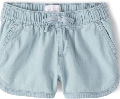 The Children’s Place girls Pull on Denim Shorts
