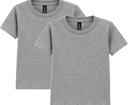 Gildan Youth Toddler T-Shirt, Style G5100P, 2-Pack