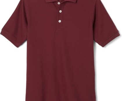 French Toast Unisex-Kids Short Sleeve Pique Polo Shirt (Standard & Husky)