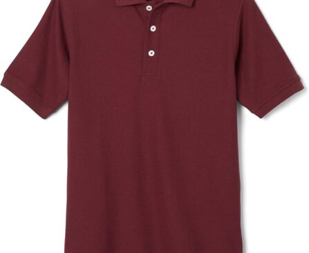 French Toast Unisex-Kids Short Sleeve Pique Polo Shirt (Standard & Husky)