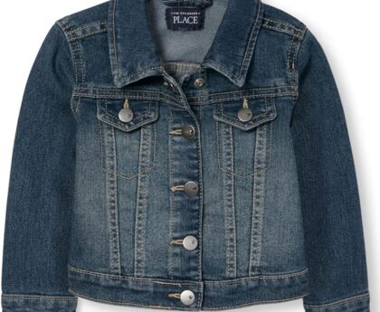 The Children’s Place girls And Toddler Girls Basic Denim Jacket