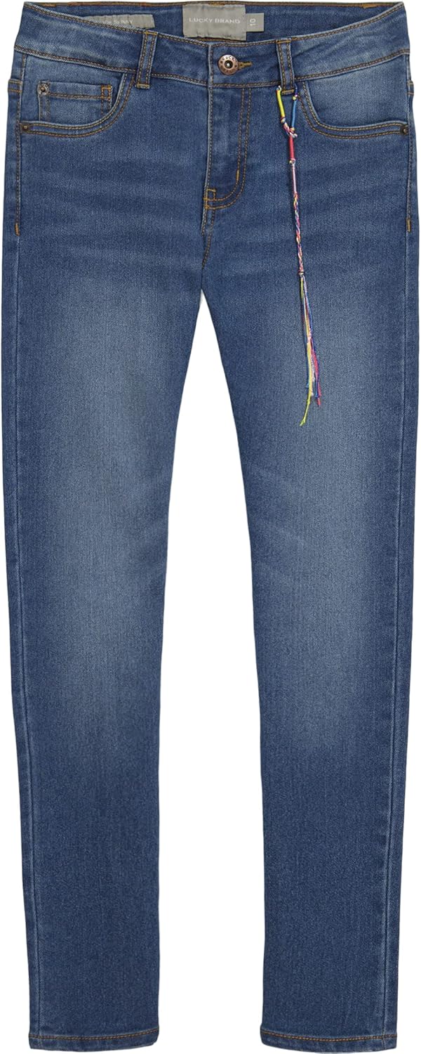 Lucky Brand Girls’ Skinny Fit Denim Jeans